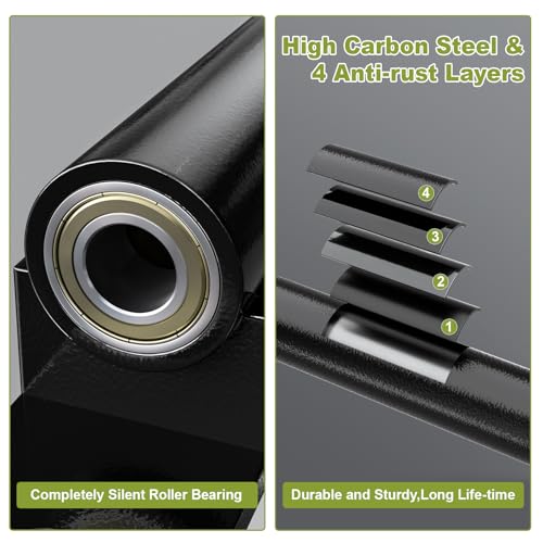 Heavy Duty Gate Hinger 7” Silent Bearing Gate Hinges - color: as picture