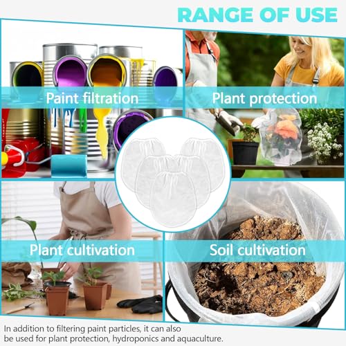 15 Pcs 1 Gallon Paint Strainer Bags Fine Mesh Filters Strainer