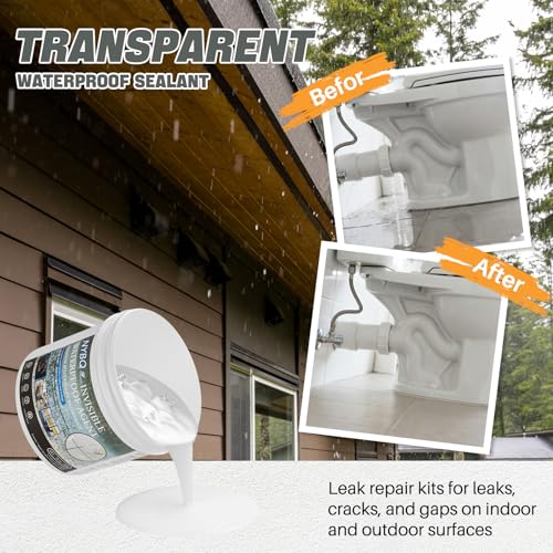 Invisible Waterproof Agent 18oz,Waterproof Sealant Indoor & Outdoor Use - size: 18OZ