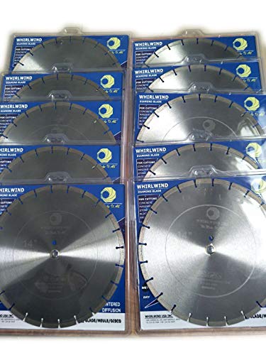 14 Inch Diamond Saw Blade 10pcs,General Purpose Segmented - size: 14" LSS 10PCS
