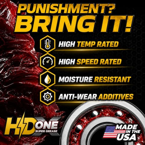 2-Pack X-ONE Heavy Duty High Temperature Bearing Grease for LandPride