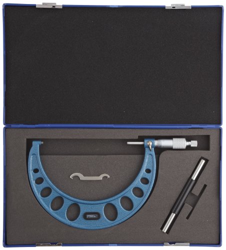 Fowler 52-240-006-1, Outside Inch Micrometer with 5-6" Measuring Range - size: 5-6 inches, style: Ratchet With Standard