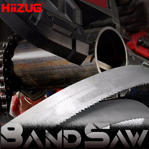 44-7/8 Inch Bandsaw Blades 10/14 TPI (5 Pack) for Dewalt D28770 DCS374B DCS376B Band Saw Milwaukee 48-39-0551, 44-7/8" x 1/2" x 0.02" - size: 10/14TPI