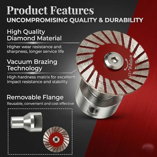 1.57" Professional Mini Diamond Saw Blades Set,Precision Cutting Disc for Angle Grinder Stone Concrete Tile Marble Granite Masonry Rock Porcelain Dry Wet Carving Engraving (5, 40mm) - size: 40mm