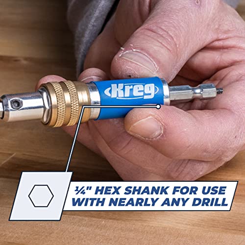 Kreg Quick-Flip, KDRV-FLIP, Drill & Drive with 1 Tool - size: 3/8 in