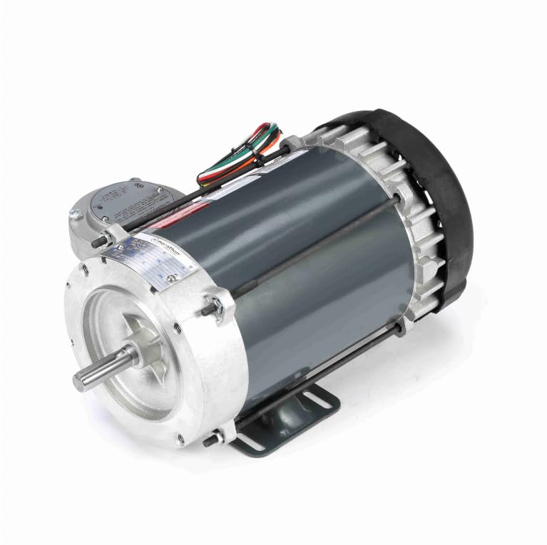 Marathon Hazardous Duty Explosion Proof Motor, 3/4HP, 1PH, 60Hz, 115/230V, 1800RPM, 56C Frame, EPFC-G874