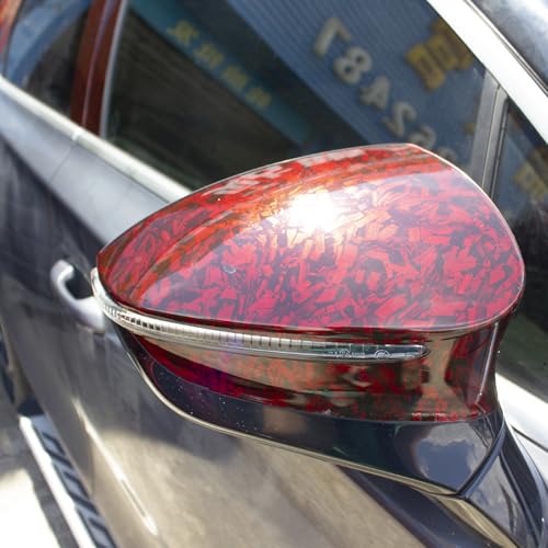 Red Vinyl Sticker Red Broken Shale High-Gloss Forged Texture, Includes Installation Tools, with air Intake Grooves, DIY Stickers(Red Broken Shale, 1.45FT*5FT) - color: Red Broken Shale, size: 1.45FT*5FT