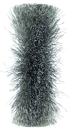 Weiler 15543 3" Crimped Wire Wheel, .008"Steel Fill, 1/2" Arbor Hole, Made in the USA - size: .008 Wire Size x 1/2"-3/8" Arbor, style: Pack of 1