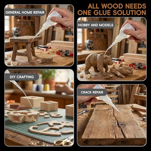 Wood Super CA Glue 1oz +1g Kit for Woodworking & Woodturning - style: Wood Glue