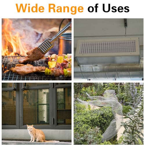 6 Pack 12×8 Inch Wire Mesh Screen, 20 Mesh Metal Stainless Steel Mesh