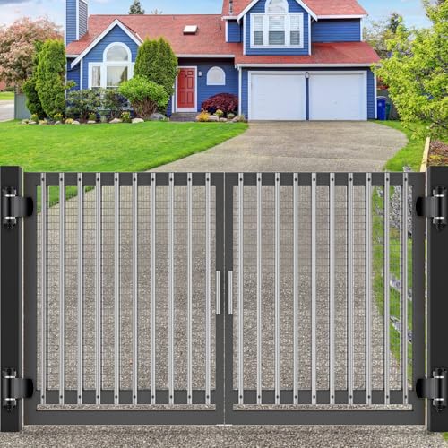 Insaga Weld on Hinges, 6mm Carbon Steel Black Oxide Weldable Gate Hinges Heavy Duty with Bearing Bushings & Anti-Loose Nuts for Farm Gates, Fence Gates, Driveway Gates, Swing Gates (3.7x2.8'', 2Pack) - color: Welded hinge with leaf
