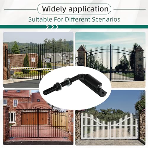 3/4" J Bolt Gate Hinge Heavy Duty Bolt Industrial for Large Heavy Driveway