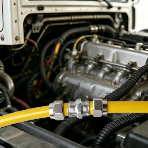 8Pcs Straight Air Fittings 4-16mm, Heavy Duty Push in Pneumatic Connectors