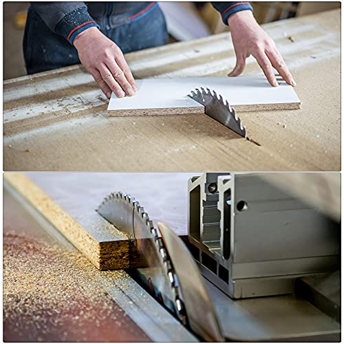 uxcell 4" (109mm) Circular Saw Blade, 40T 5/8" Arbor, Wood Tungsten Carbide Tipped (TCT) Slitting Saw - style: 40T