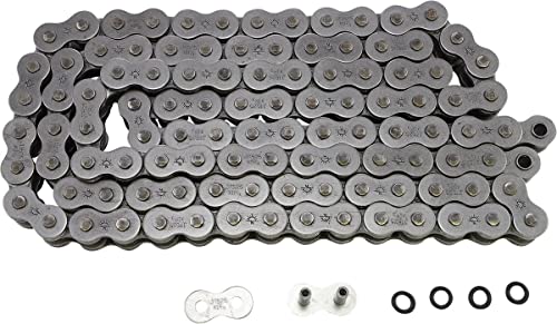 JT Chain JTC525X1R3108RL (525 Series) Black Steel 108 Link Heavy Duty X-Ring Chain with Connecting Link - color: Black Steel, size: 108-Links