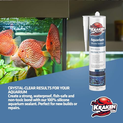 Kraken Bond Black Spray Waterfall Foam Sealant Straw Use 2x12 oz & Aquarium Silicone Sealant 2x10.1 fl. oz – Bundle for Vivarium, Terrarium, Fountain & Aquascape Background, Caulking Gun Not Included - size: 2 Pack (Habitat)