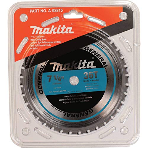 Makita A-93815 7-1/4-Inch by 36-Teeth General Purpose Cermet-Tipped Saw Blade - size: 36-Teeth