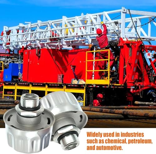 1" NPT Breather Cap with 40 Micron Filtration | Heavy-Duty Carbon Steel & Aluminum Alloy Vent Cap | Universal Fit for Hydraulic Tanks,Gearboxes,Coolant Reservoirs | Easy Install & Low Maintenance - size: 1" NPT