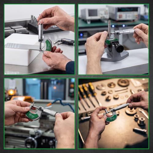SK 0-1" Outside Micrometer, 0.0001" Resolution, ±0.00015" Accuracy