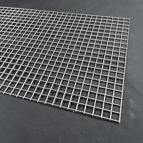 11Gauge 40"x20"Stainless Steel Hardware Cloth 1 inch Delivered Flat|Strong Heavy Wire Fence Chicken Wire Fencing Metal Screen for Screen Door Mesh,Poultry Cage,Grill Mesh,Bird Netting,Pet Metal Grate - size: 40"x20", style: 11 Gauge, 1 inch Holes