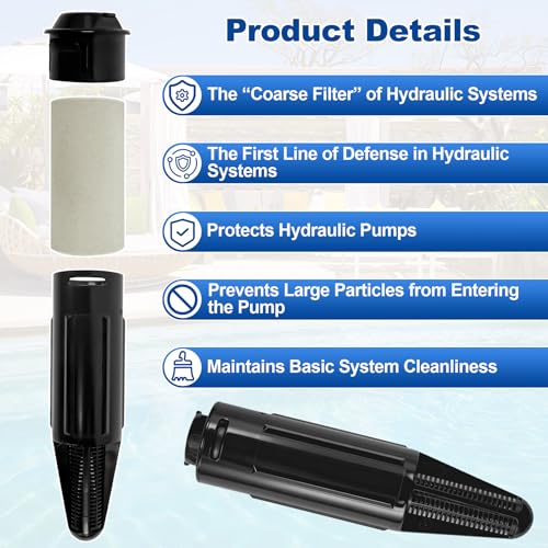 1/4-Inch ST114 Suction Line Strainer Replacement for Stenner Pumps Parts