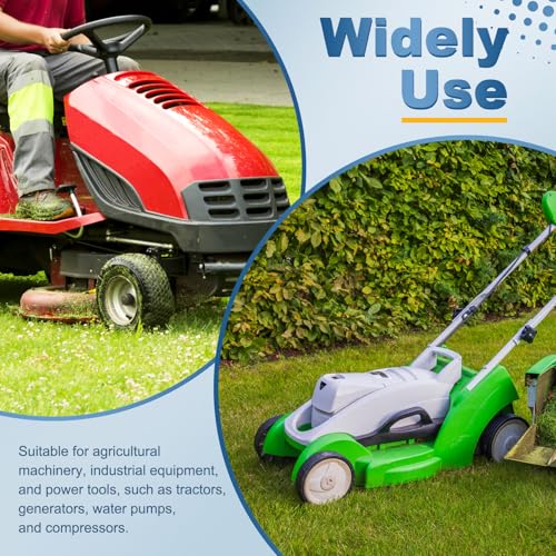 uxcell 4L490 Rubber V-Belt 49" Outer Circ x 0.5" Width x 0.31" Thick - size: 4LX490