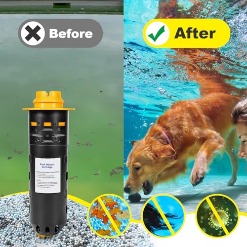 Pool Mineral Cartridge W28000 W28001 W28002 - color: Black