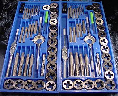 80pc TAP and DIE Tool Set SAE and Metric with CASE