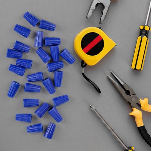 36 Pcs Blue Waterproof Wire Connectors Outdoor Wire Nuts - color: blue-36