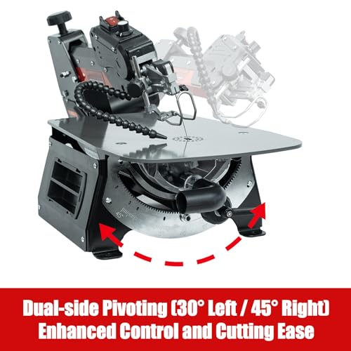 BUCKTOOL 16-Inch Scroll Saw, 1.3A Power Scroll Saws for Woodworking