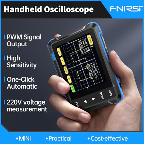 200KHz Bandwidth Oscilloscope and Clamp Meter
