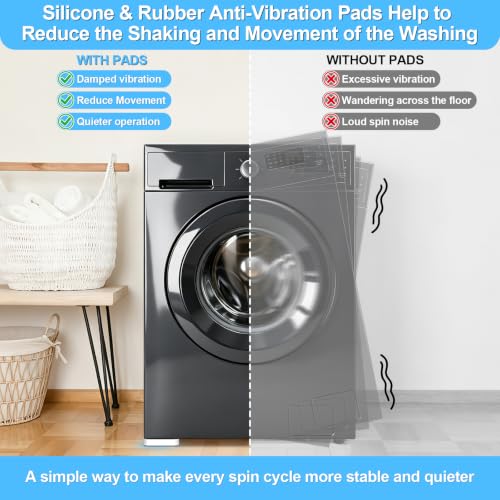 Anti Vibration Pads for Washing Machine: Stops Washer Dryer from Moving