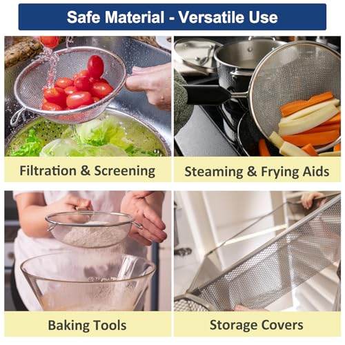 304 Stainless Steel Window Security Screen Mesh Roll, 39.4in x 98ft