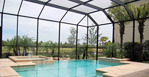 Polycarbonate Sheet - 12" x 12" - 10mm Thickness - Good Glass Alternative Used in POP Signs/Displays, Skylights, Pool Enclosures, Machine Guards - UV Stabilized, Low Flammability & Burglary-Resistant