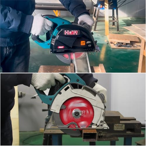 Dia 7"(180mm) 45-Tooth Arbor 20mm Metal Cutting Circular Saw Blade,for Steel and Stainless Steel,The Cutting Head uses a Special Anti-Heat Sticking Coating,FMB 7 inch 45-Tooth 20mm -TA - size: Steel 7" 45T