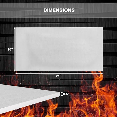 SIMOND STORE Replacement Ceramic Fiber Baffle Board for Englander, 2300F