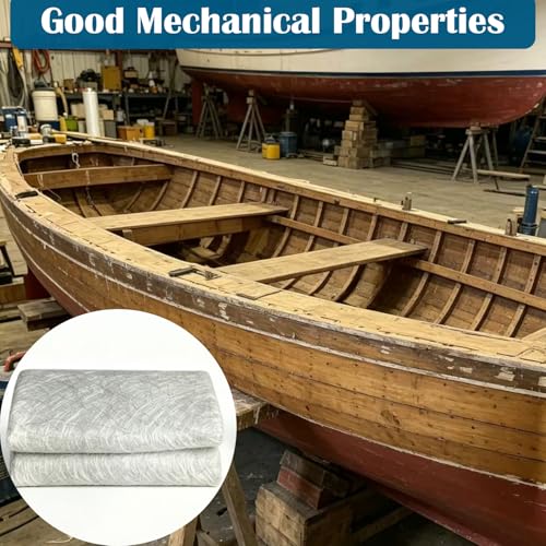 Fiberglass Mat, 3.5 Yards X 41" Wide Fiberglass Chopped Strand Mat, Strong Repair Function- Suit for Surfaces and Reinforces Repairs - size: 3.5 Yards X 41" Wide