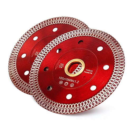 Casaverde 2Pcs/Lot 4inch Super Thin Diamond Porcelain Blade - size: 4 inch (2 pc)