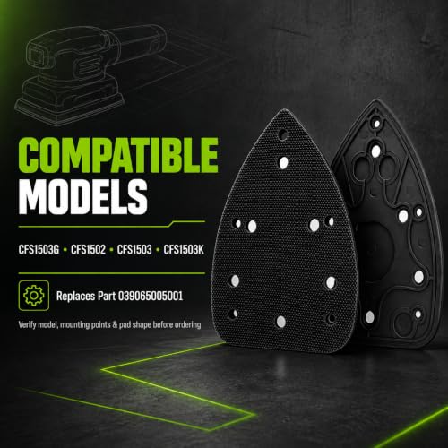 Pack of 2 Mouse Pad Replace for Ryobi 039065005001 Backing Platen