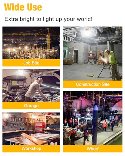 LED Temporary Work Light 100W 13000LM 5000K Construction Light - color: 100W