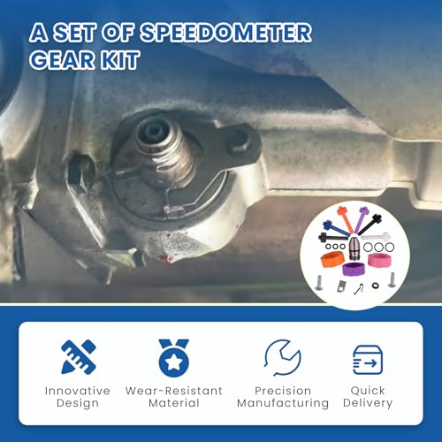 Speedometer Gear Kit(21-Piece Set),Plastic Containing Fiberglass