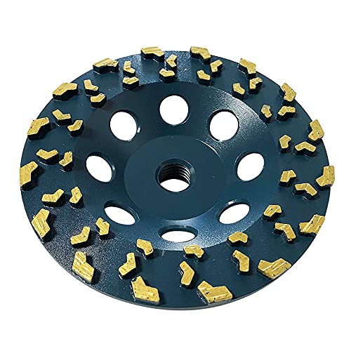 5" Vortex Seg Diamond Grinding Wheel for Coating Removal, 5/8"-11 Arbor - style: 5" Dia