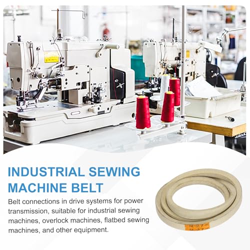 uxcell 4Pcs M27 Industrial Sewing Machine Belt 29.1" Outer Girth Rubber - size: M27