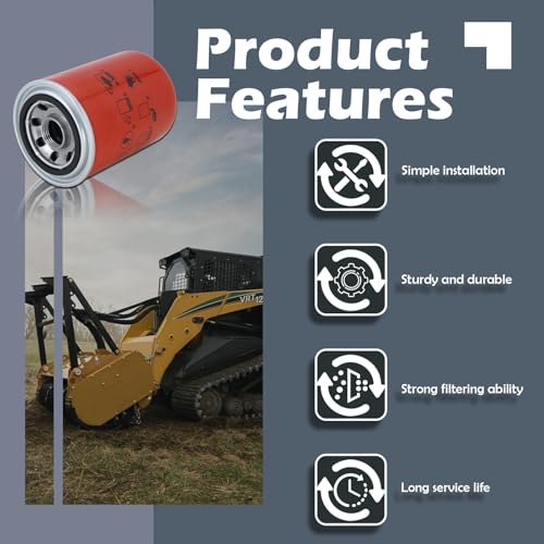 Kefly BT839 Heavy Duty Hydraulic Filter (2 PCS) - size: 2 PCS, style: BT839