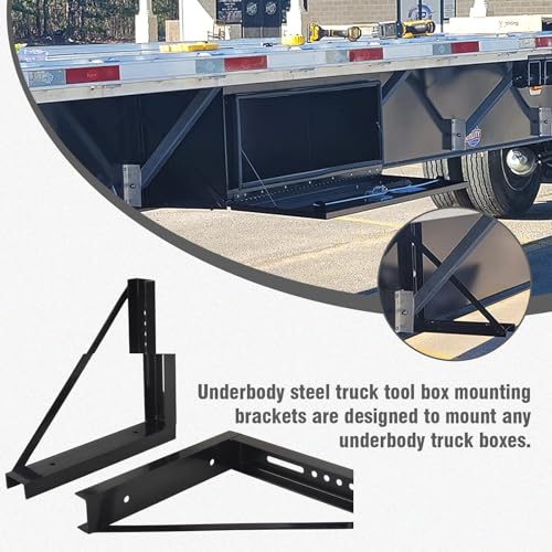 3 PCS 18 x 18 Inch Black Welded Structural Steel Mounting Brackets - size: 18"x18" Welded-3PCS