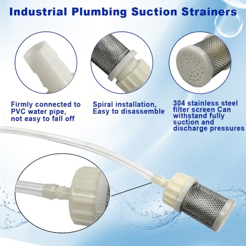 20mm Stainless Steel Encryption Filters Encryption Garden Hose Strainer with 20mm Barb Connection for Sprayer,Car Washers,Oil Pumps and Industrial Equipment 1pcs - size: OD 20MM