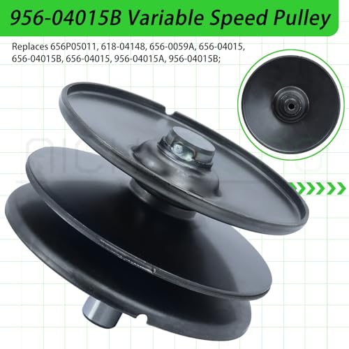 956-04015A Variable Speed Pulley for Craftsman T1200 LT2000 Decks - color: A17 1x956-04015B