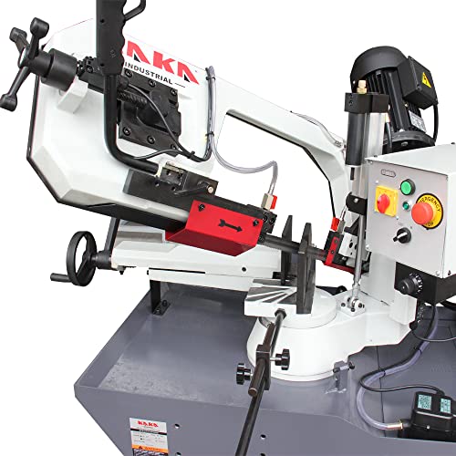KAKA INDUSTRIAL BS-106G Metal Band Saw, 10 x 6.1 in, 60 Degree - style: 10”x6.1" Mitering/Swivel Head
