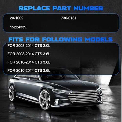 20-1002 Power Steering Pump fit for 2008-2014 CTS 3.0L 3.6L - size: 20-1002