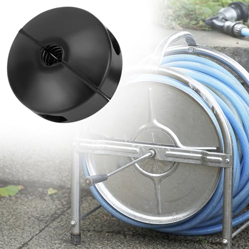 QWORK Ball Stopper, Adjustable Hose Bumper for 3/8" ID Spring Driven Air Hose Reel - for Auto Rewind Retractable Systems